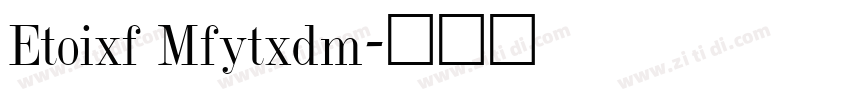 Jumble Regular字体转换